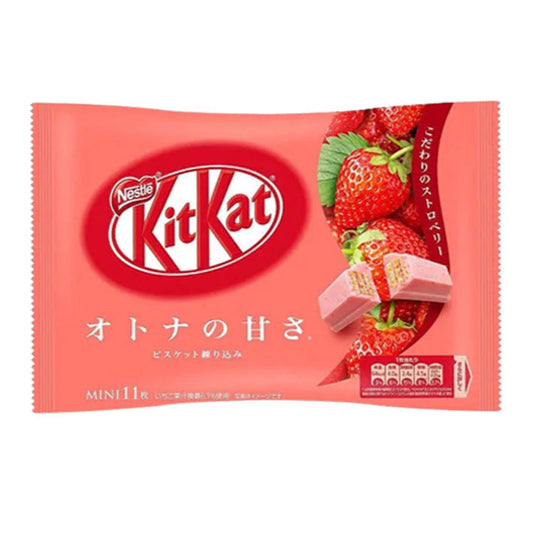 Kitkat strawberry 11pcs 124.3g / mansikka