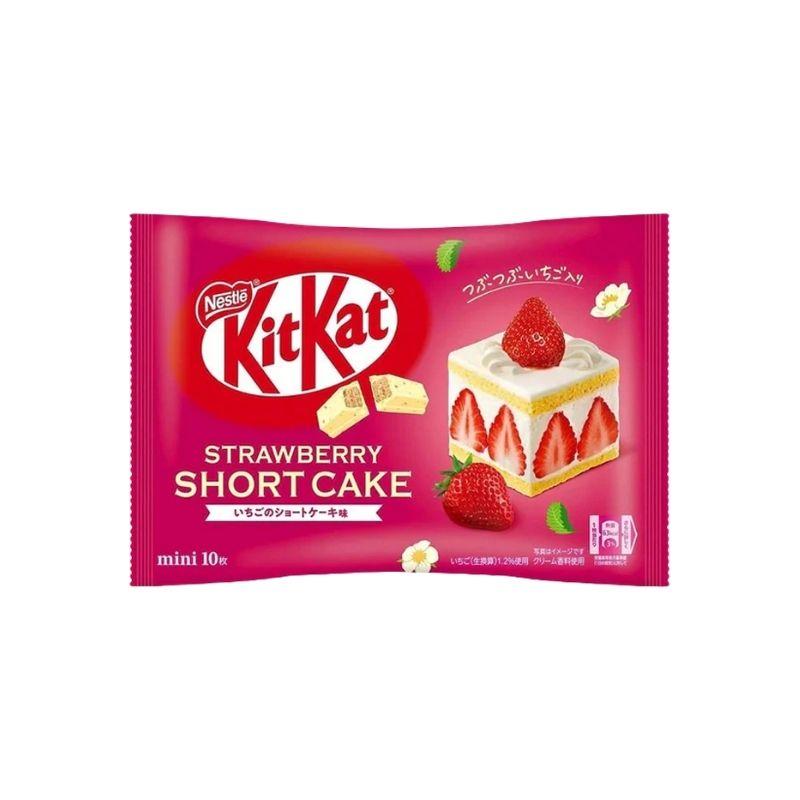 Kitkat mini strawberry short cake 9pcs 104.4g