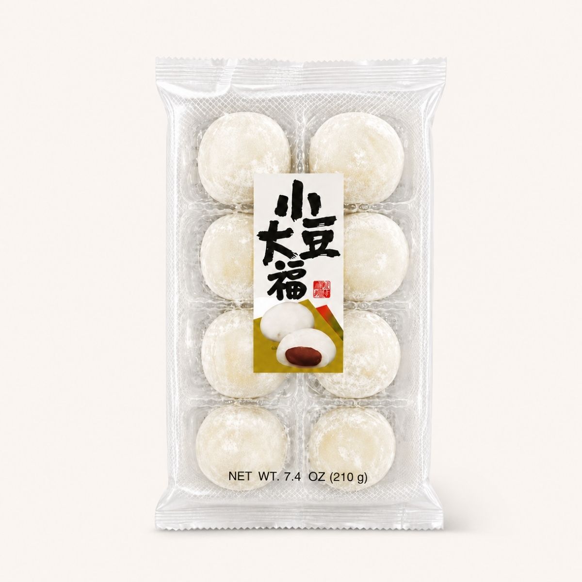Kubota Daifuku Azuki Red Bean Mochi 8pc 200g