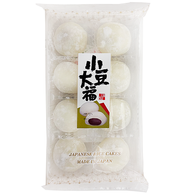 Kubota daifuku azuki red bean mochi 8pc / punainen papu mochi 8kpl