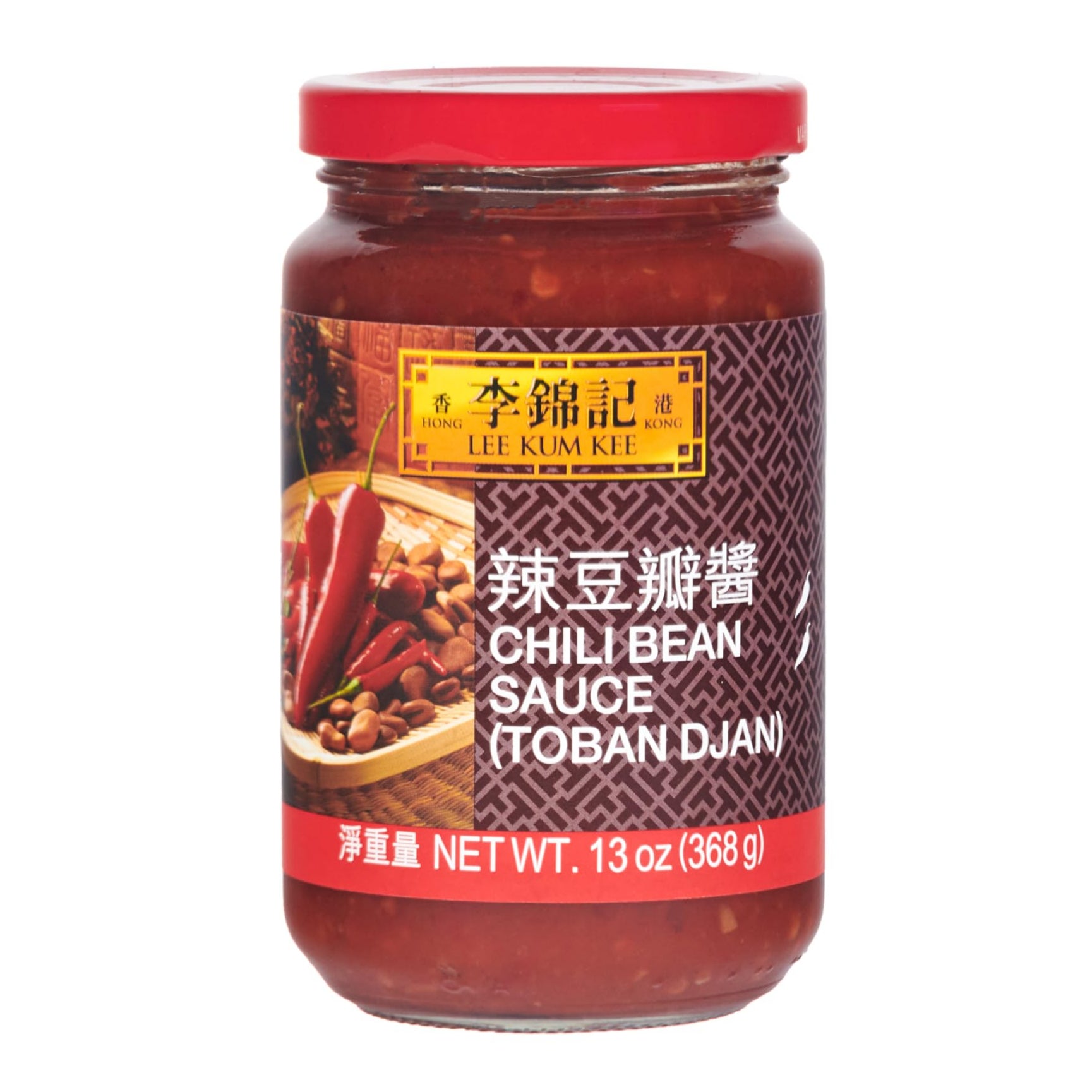 LKK chili bean sauce (toban djan) 368g
LKK chili-paputahna (toban djan) 368g