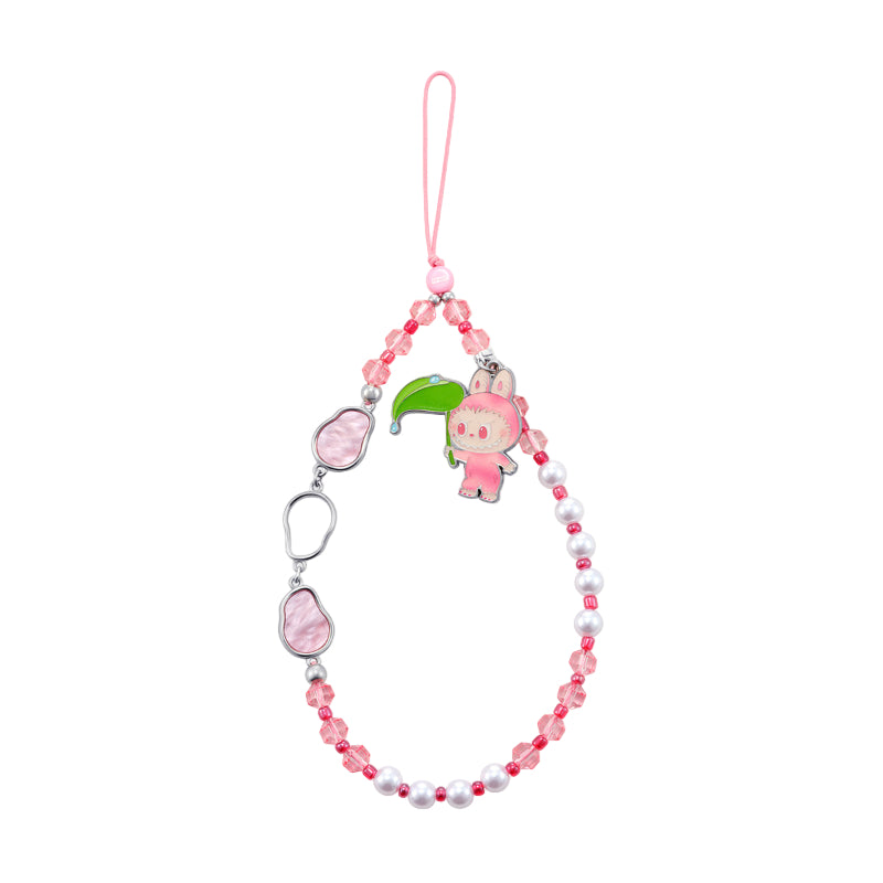 Labubu - Big Into Engery Phone Charm pink