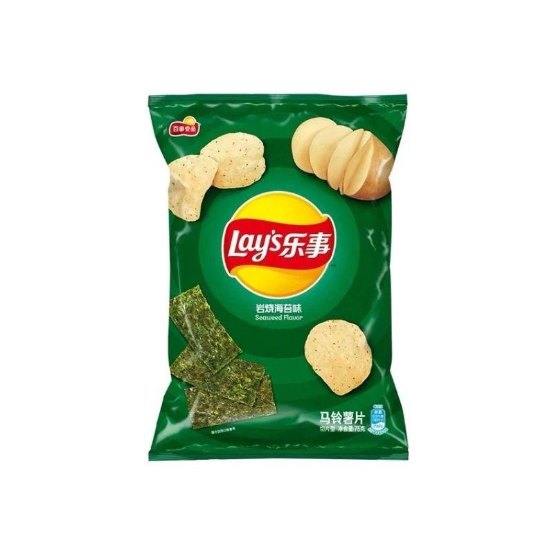 Lays potato chip seaweed flavor 70g