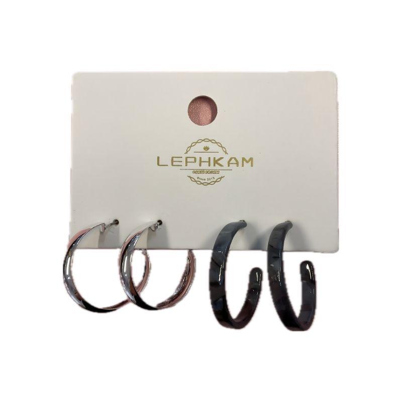 Lephkam earings / korvakorut 2pairs