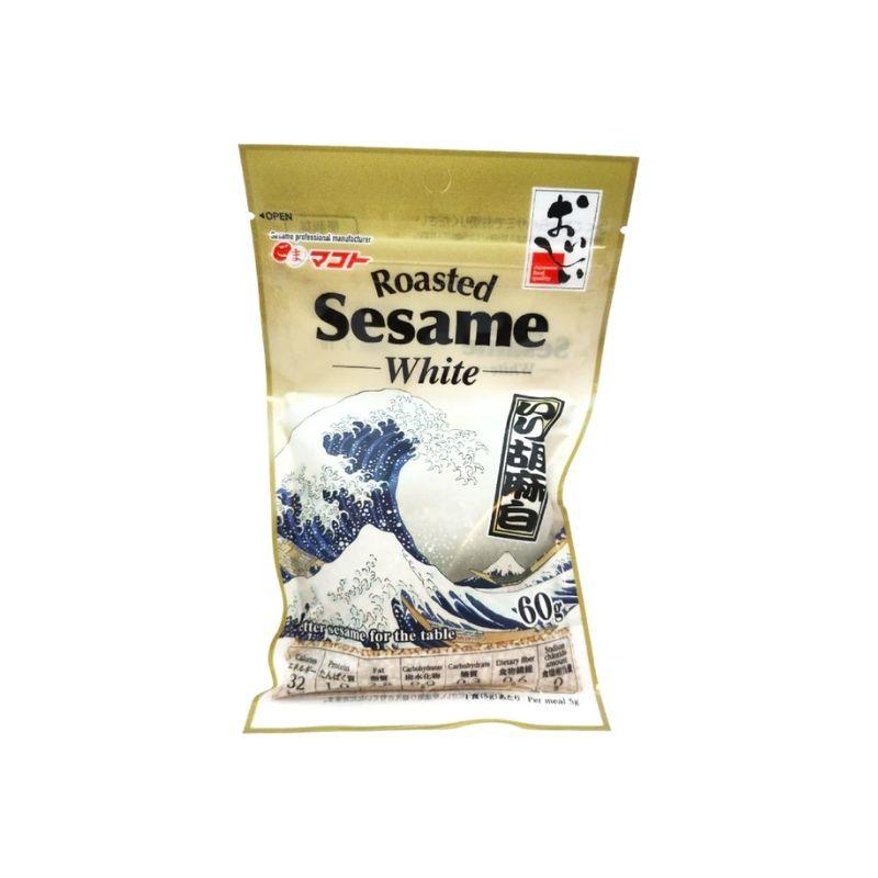 Makoto roasted white sesame seeds 60g