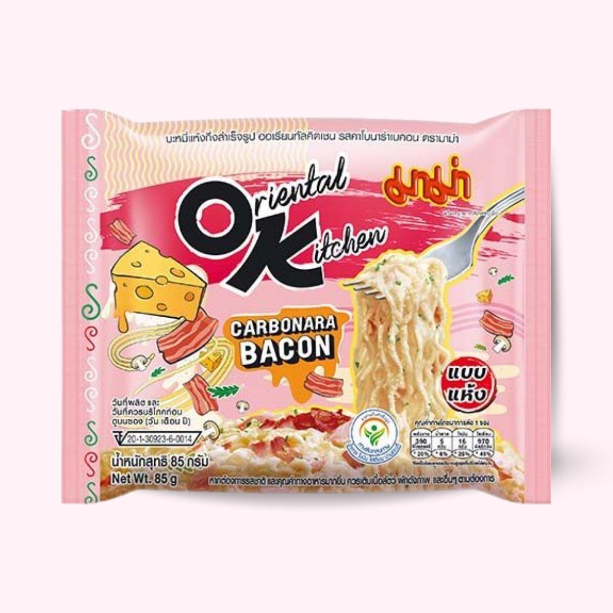 Mama OK instant noodles carbonara 85g