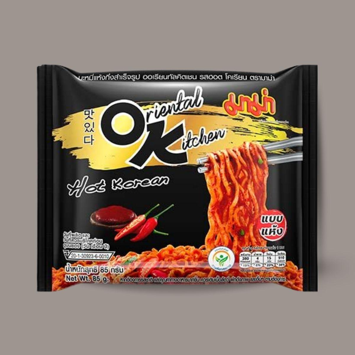 Mama OK instant noodles hot Korean flavor 85g