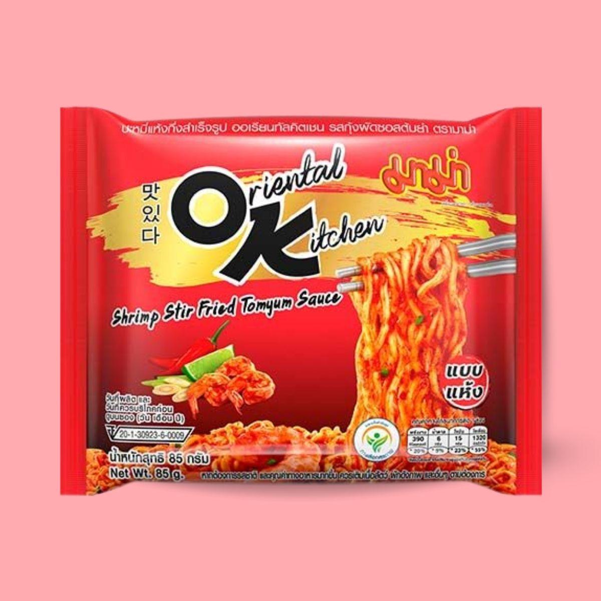 Mama OK instant noodles shrimp tom yum 85g