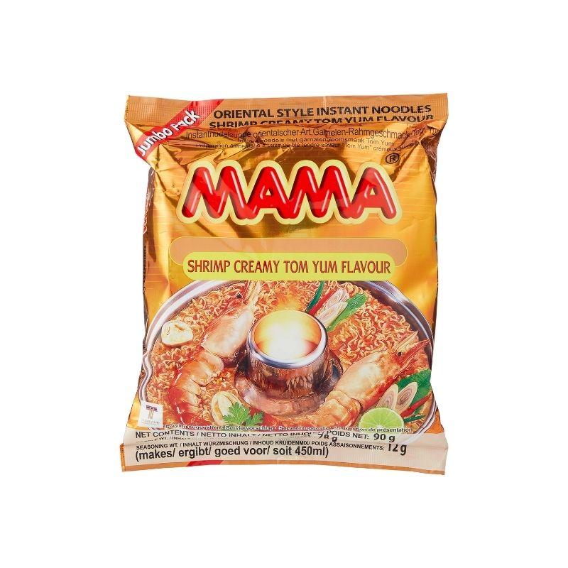 Mama oriental style instant noodle shrimp creamy tom yum 90g