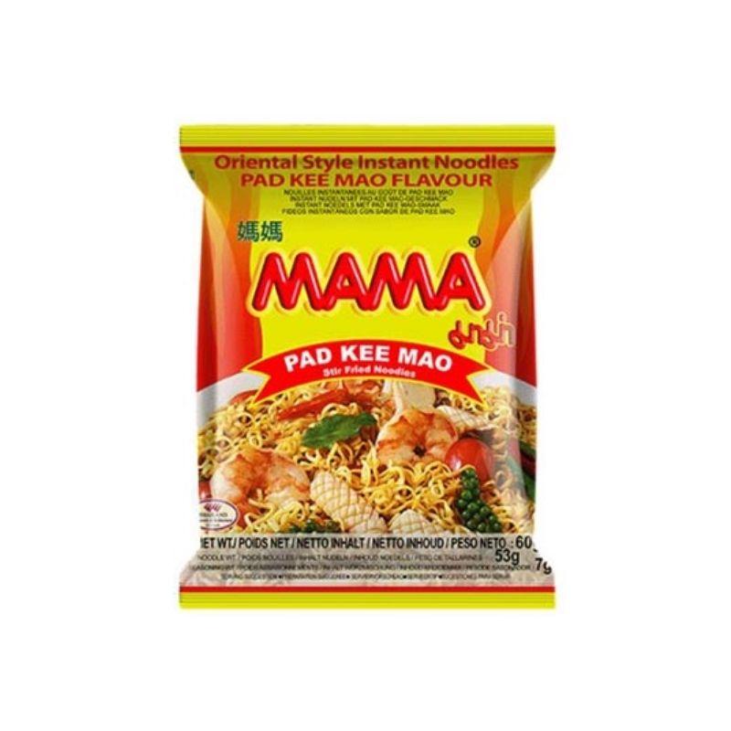 Mama oriental style instant noodles pad kee mao stir fried noodles 60g