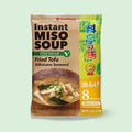Marukome instant miso soup vegetarian fried tofu & wakame 152g