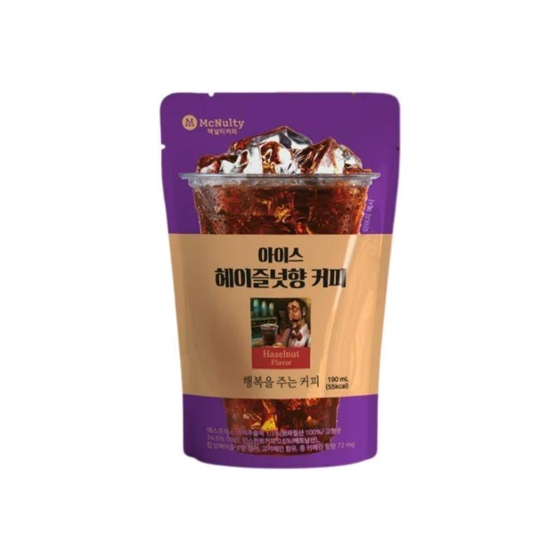 Mcnulty ice Americano hazelnut flavor 190ml