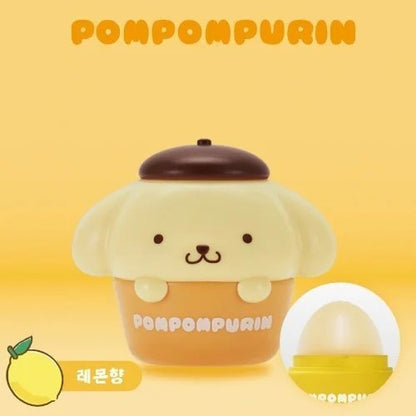 Measty Sanrio lip balm Pom Pom Purin lemon scent 8g / huulirasva sitruunan tuoks