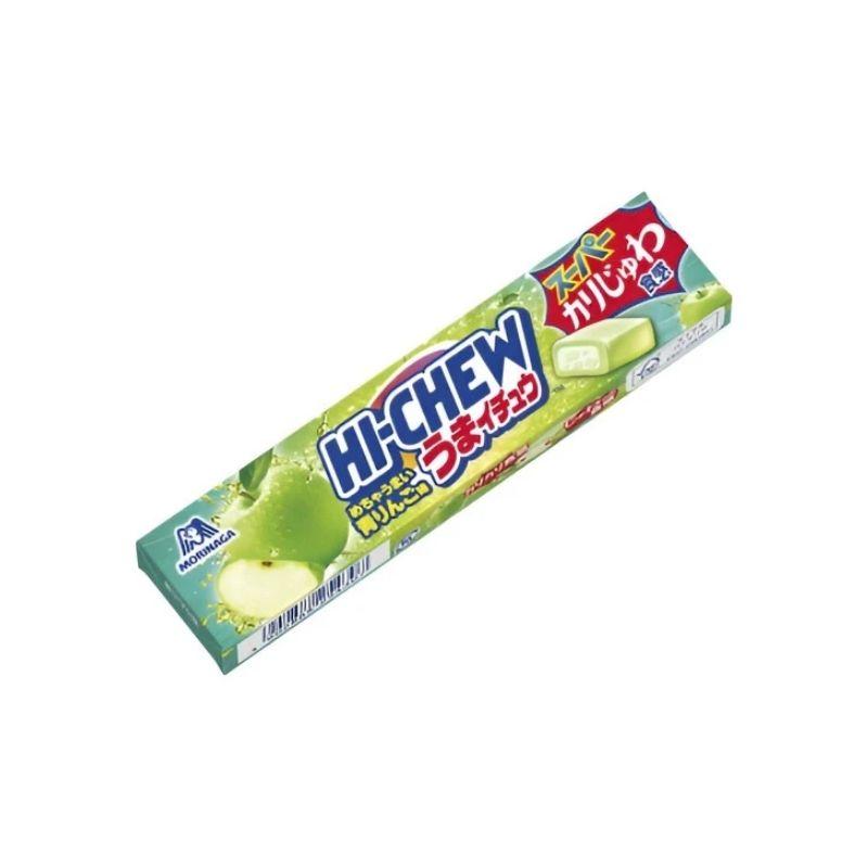 Morinaga Hi-Chew soft candy green apple 58.8g / pehmeä karkki vihreä omena