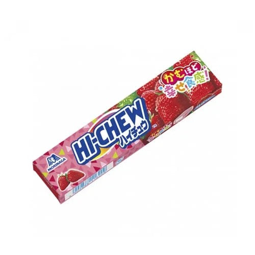 Morinaga Hi-Chew soft candy strawberry 55.2g / mansikkapehmeää karkkia