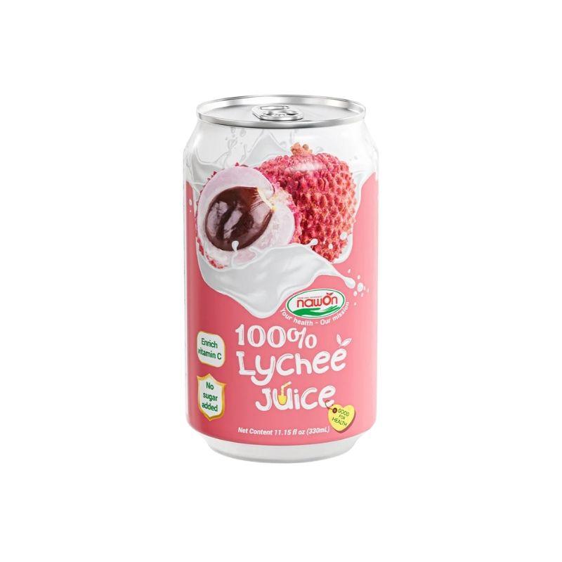 Nawon 100% lychee juice 330ml