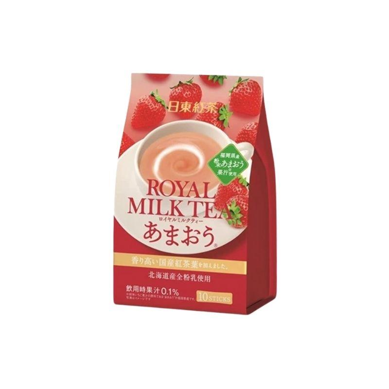 Nitto royal milk tea amao ichigo strawberry flavor 112g / maitotee mansikan makuinen