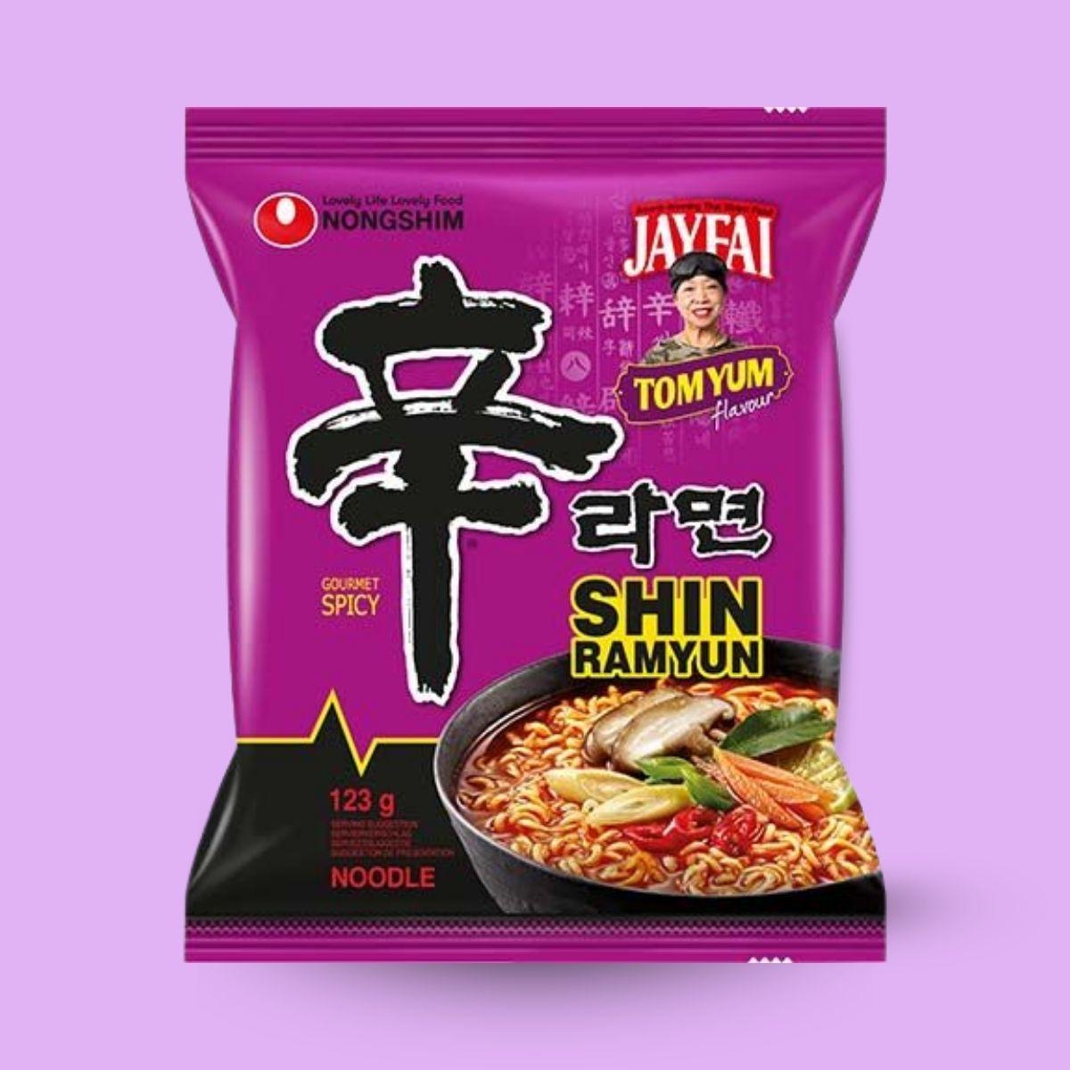Nongshim Shin ramyun tom yum flavor