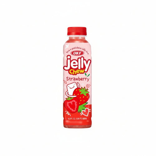 OKF Jelly Chew Strawberry 500ml