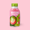 OKF matcha latte strawberry 275ml