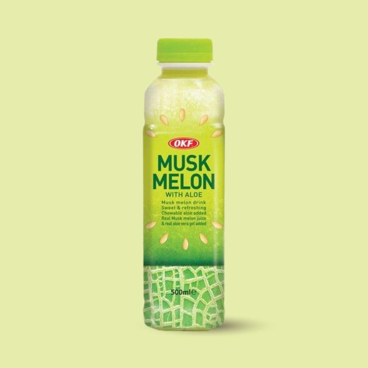 OKF musk melon drink with aloe 500ml