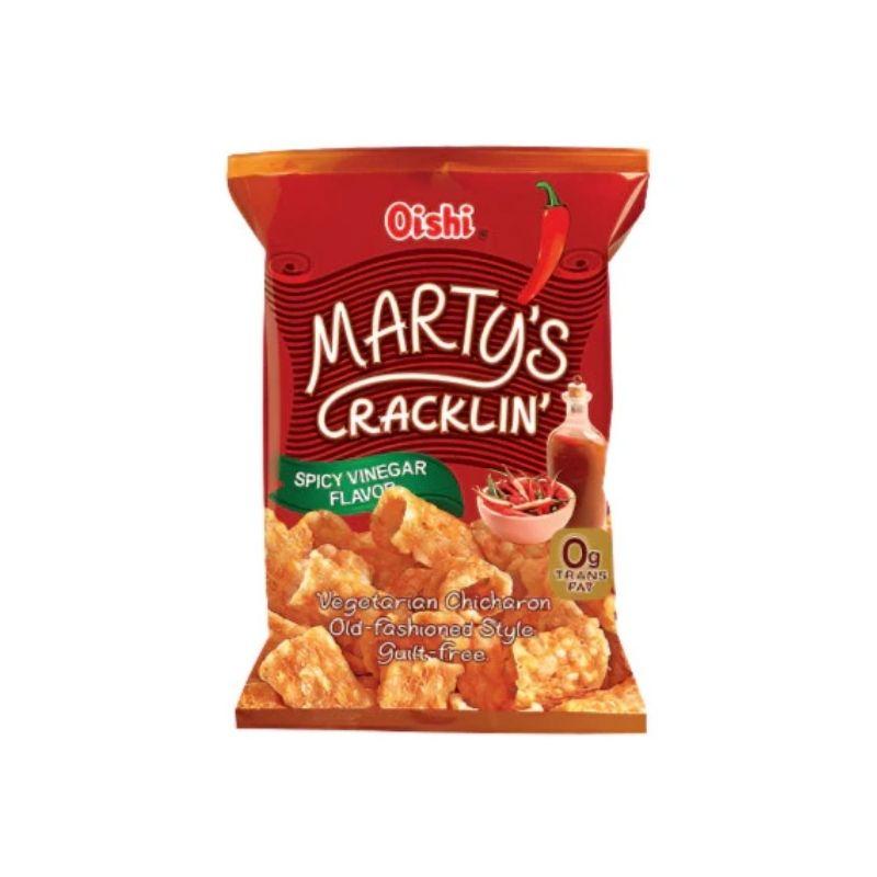 Oishi Martys crackling spicy & vinegar chicaron 90g