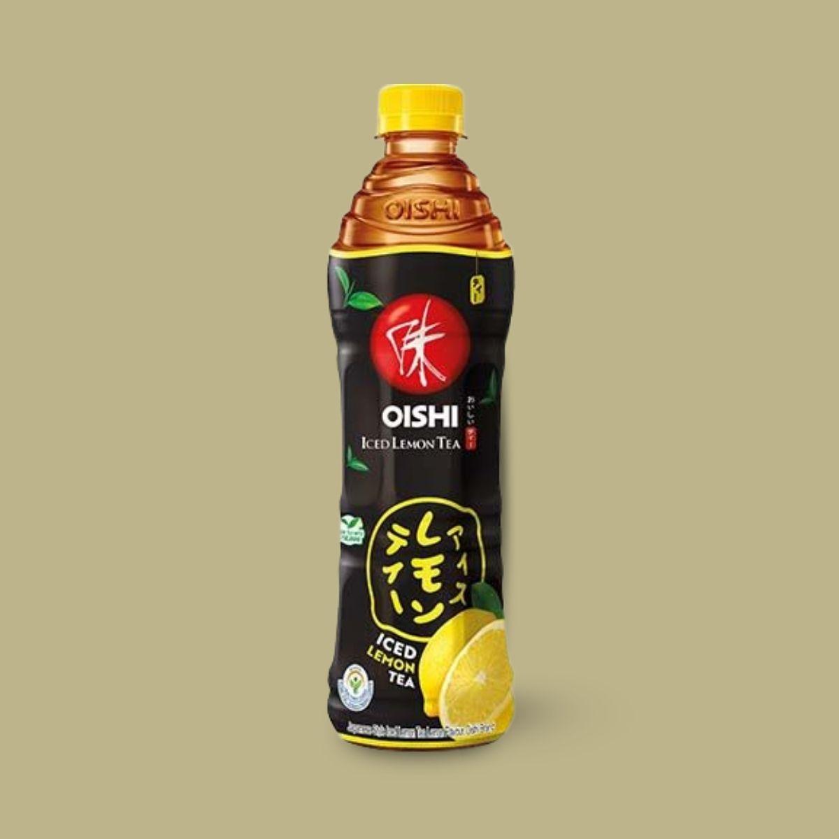 Oishi black tea drink lemon ice tea 500ml