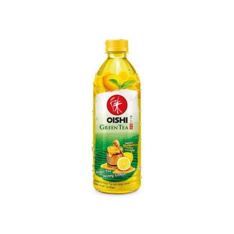 Oishi green tea drink honey lemon 500ml