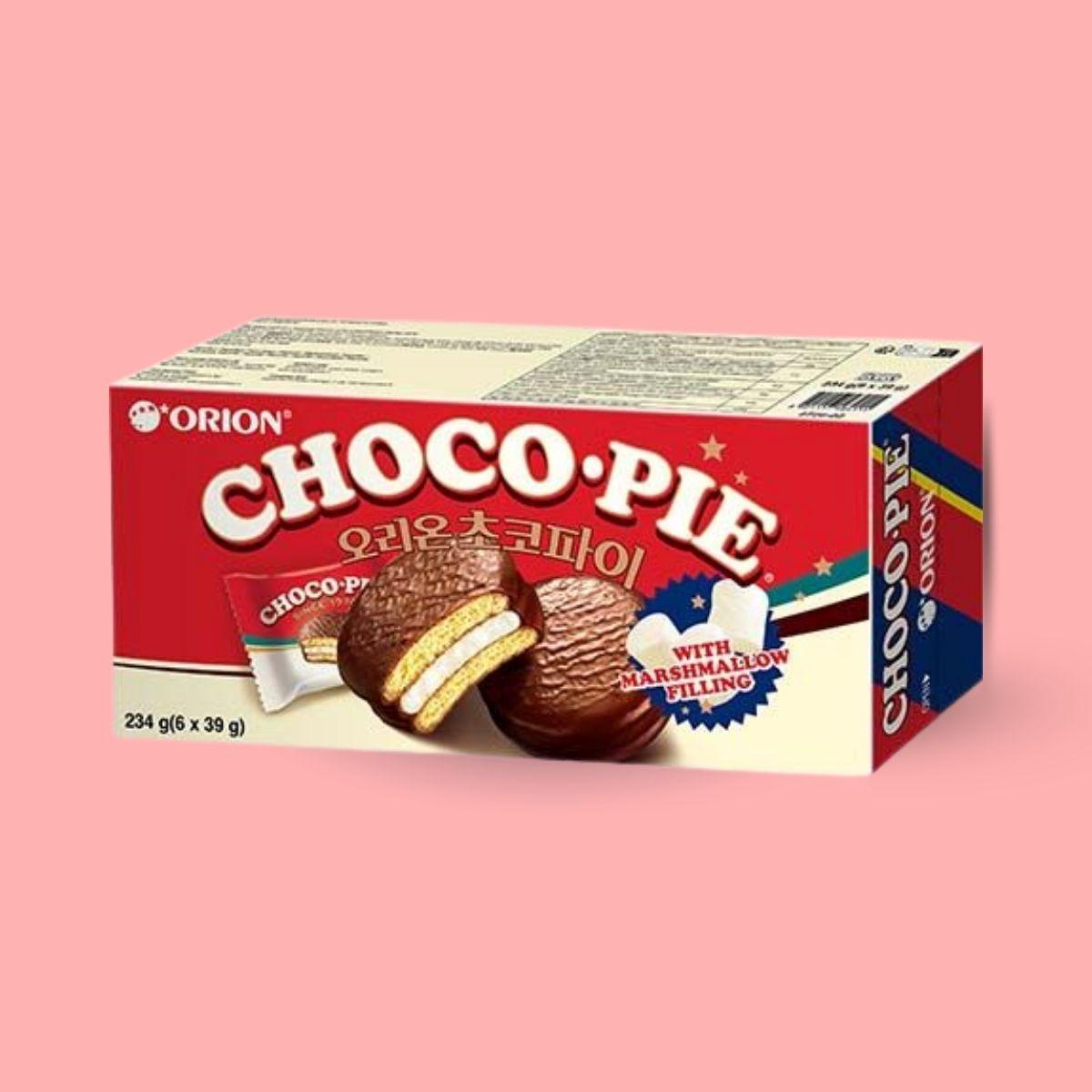 Orion choco pie with marshmallow filling 6p 234g