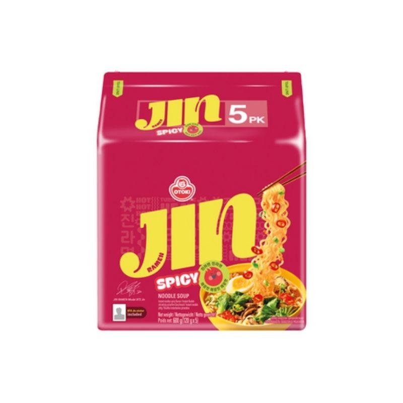 Ottogi_instant_noodle_Jin_Ramen_spicy_5x120g
