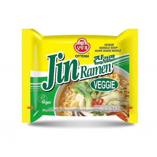 Ottogi instant noodle Jin Ramen veggie 110g / Jin ramen vihannekset