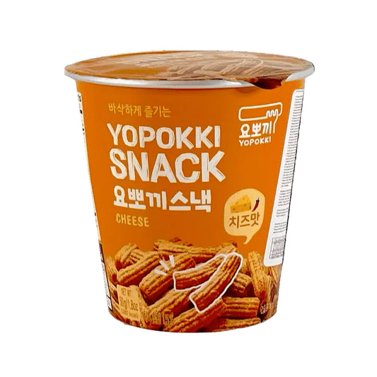 Yopokki rice cake snack cheese cup 50g