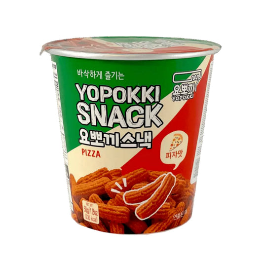 Yopokki rice cake snack pizza cup 50g