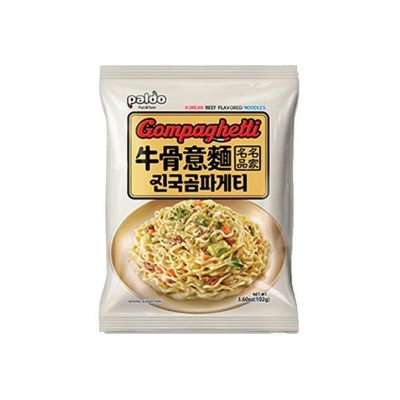 Paldo Gompaghetti instant beef flavored noodles 110g