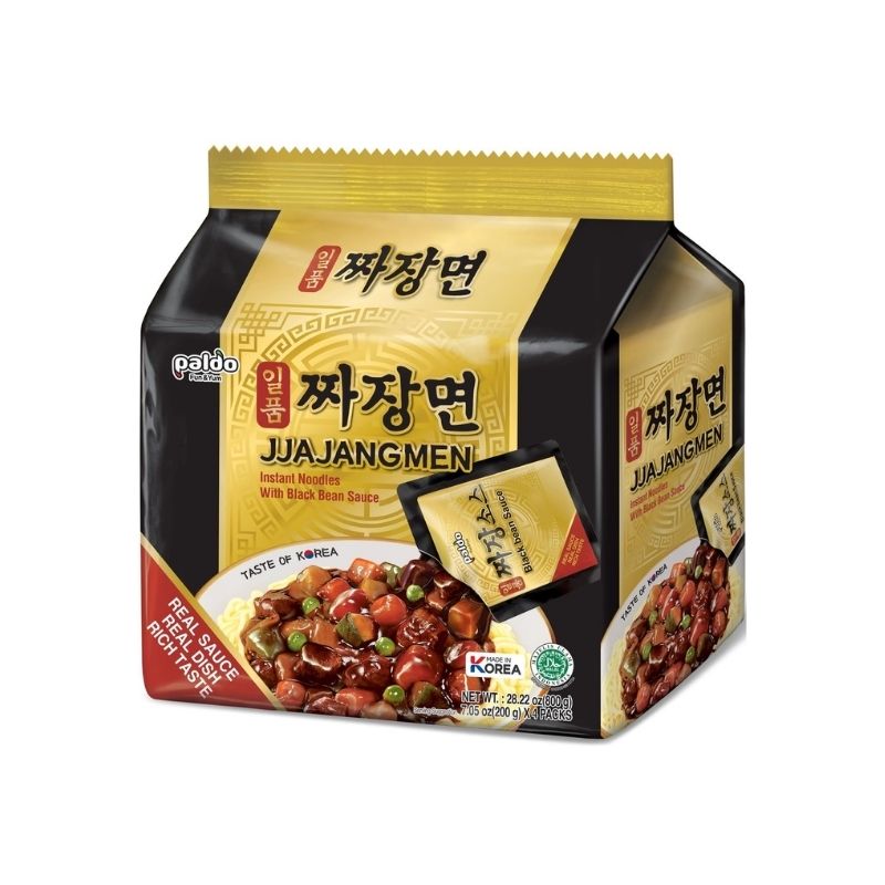 Paldo Jjajang men instant noodle 4x200g