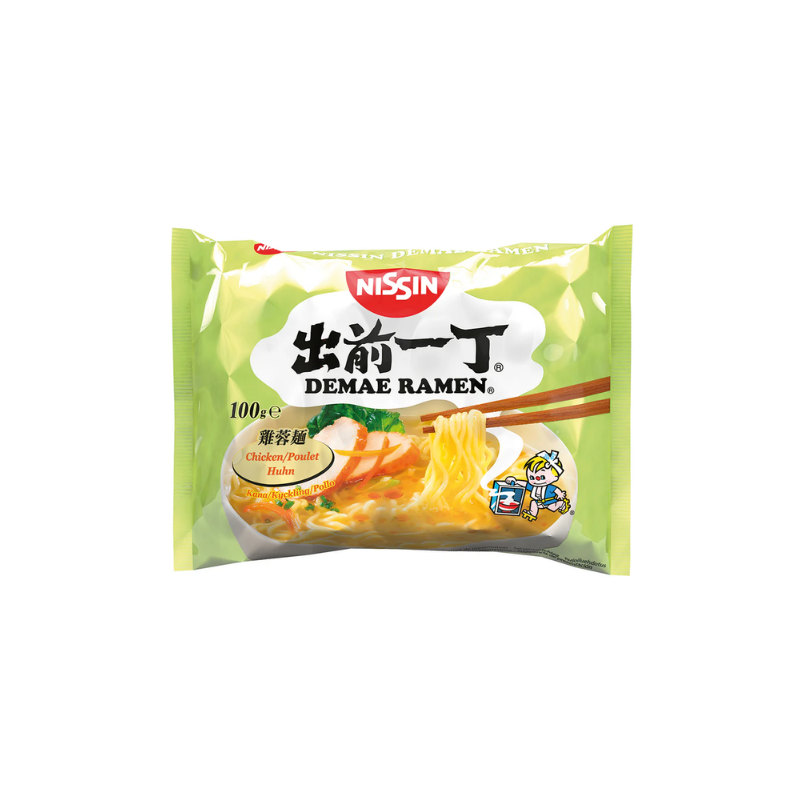 Nissin instant noodle Demae ramen chicken 100g