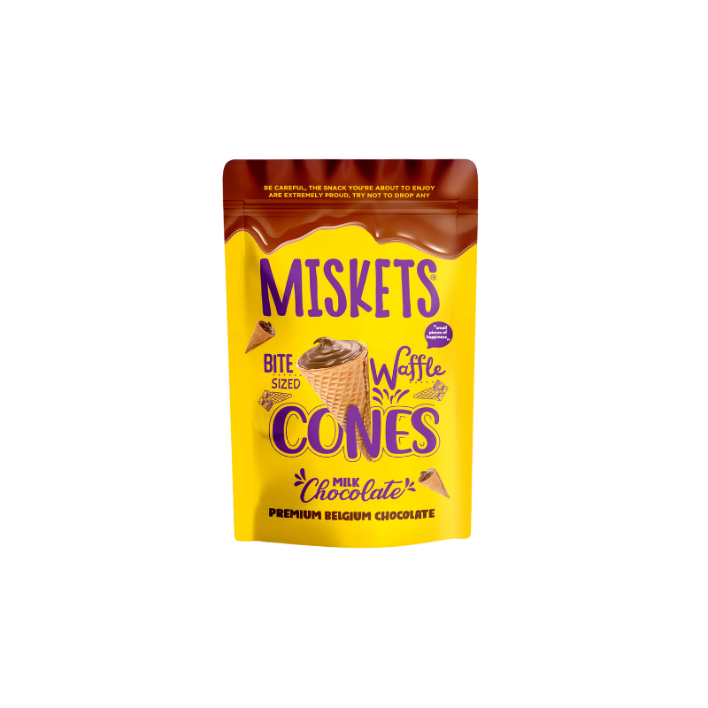 Miskets cornet milk chocolate 70g