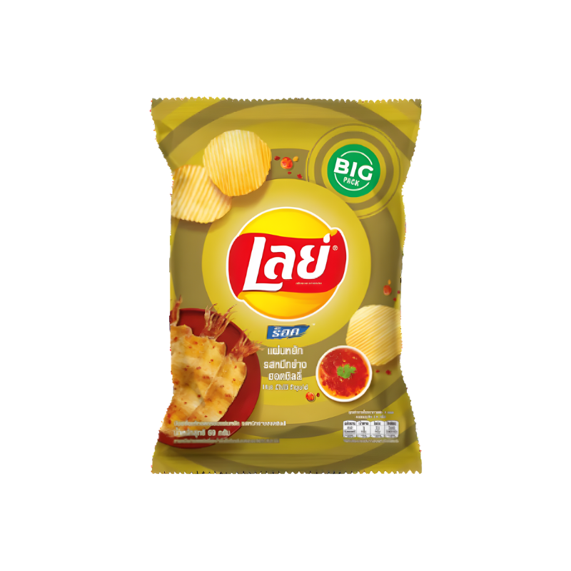 Lays potato chip cuttlefish hot chili 69g