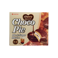 Lotte choco pie black sugar milk tea flavor 12p 336g / suklaapiirakka mustasokerimaitoteen maku