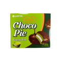 Lotte choco pie green tea flavor 12p 336g / suklaapiirakka vihreän teen maku