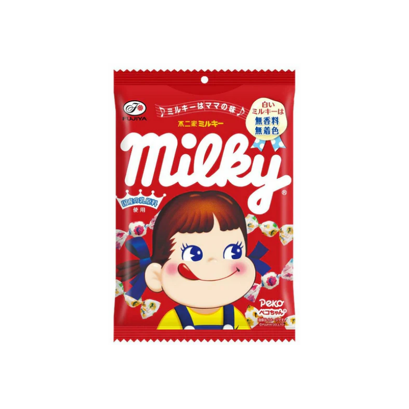 Fujiya milky soft candy 100g / maitomaista pehmeää karkkia