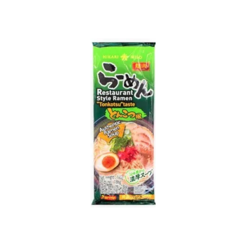 Menraku restaurant style ramen tonkotsu taste 186g