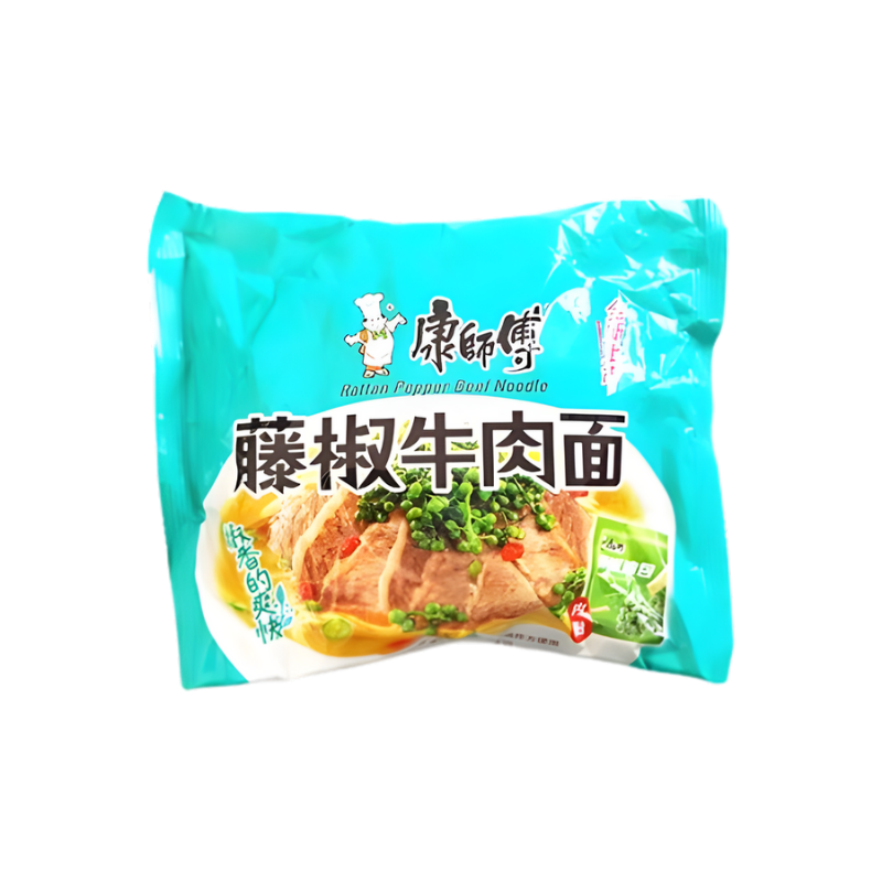 Master Kong rattan pepper beef noodle 108g