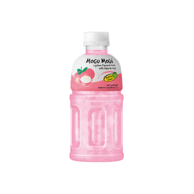 Mogu Mogu lychee juice Nata de coco 320ml