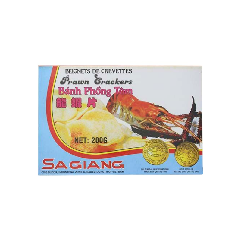 Sa Giang prawn crackers unfried 200g / katkarapusipsit