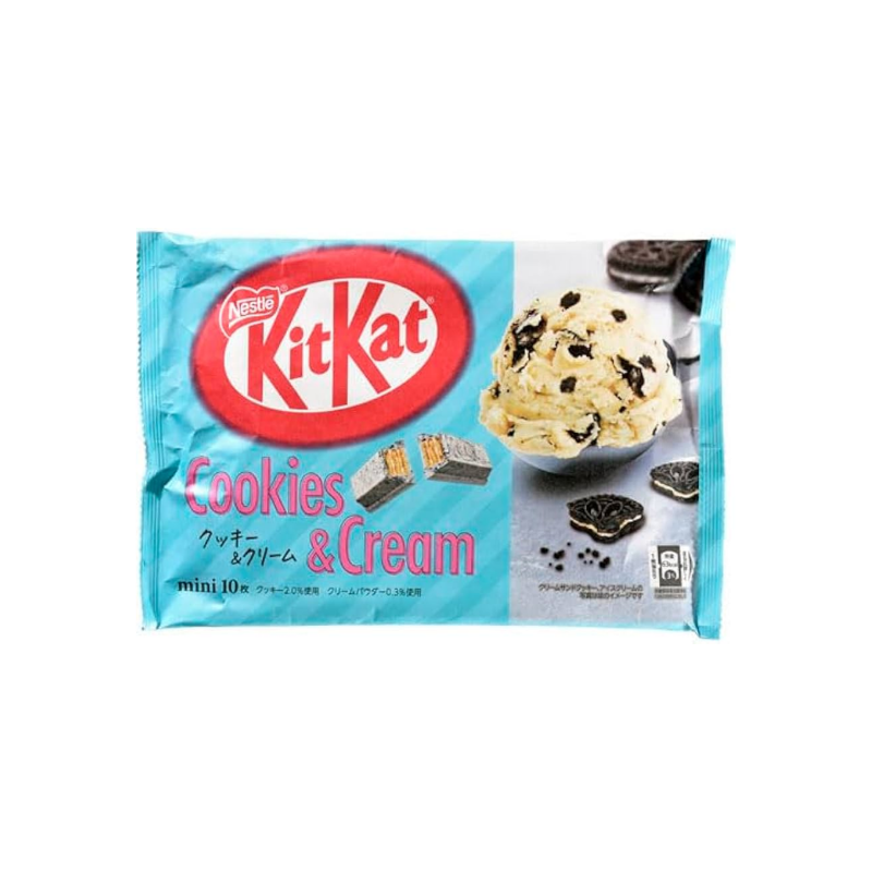 Kitkat mini cookie and cream 10pcs 116g