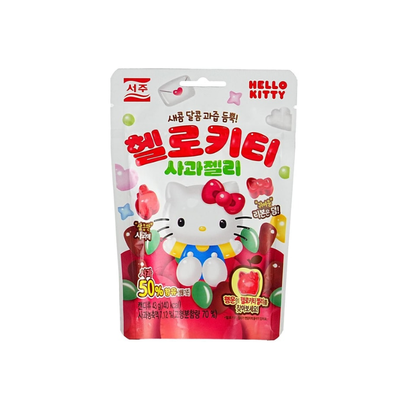 Seoju Hello Kitty apple gummy 43g