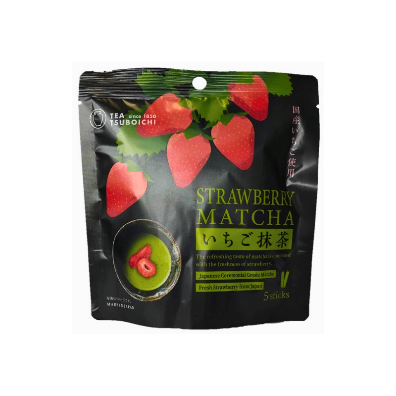 Tsuboichi strawberry matcha stick 5p 50g
