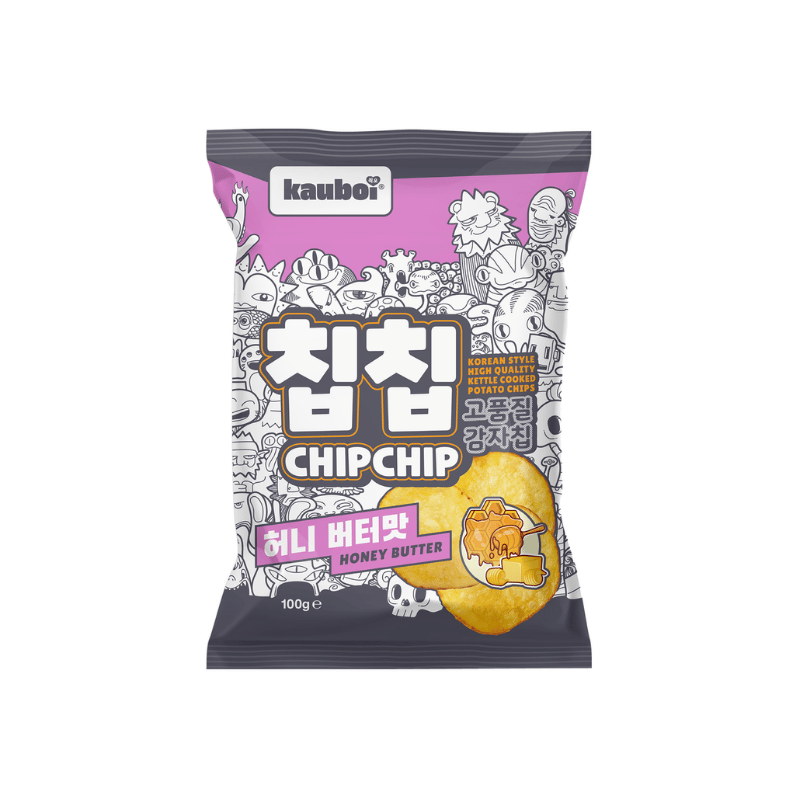 Kauboi chip chip honey butter flavor 100g / perunalastut hunaja-voin maku