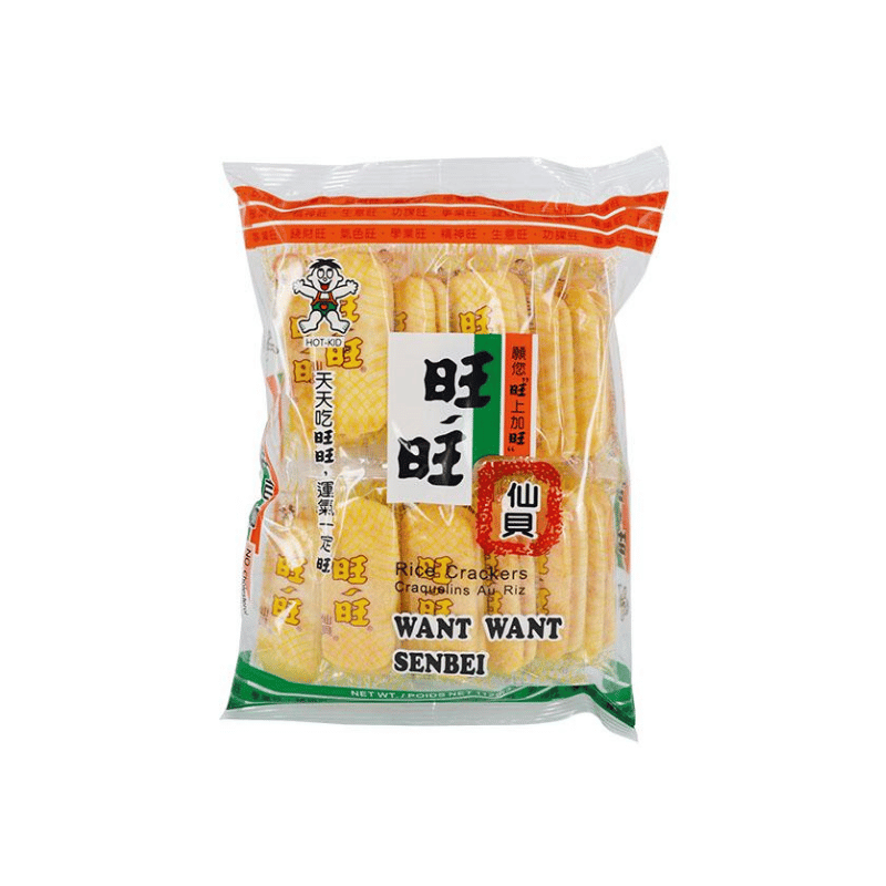 Want Want Salty senbei rice cracker 112g / riisin kekseliä